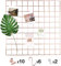 Cratone Eisen Gitter Pinnwand Foto Wand Rosegold Wandgitter, DIY Grid Panel Foto Wand Dekoration Roségold Deko der Familie, Küche, Büro und so weiter (Rosegold)