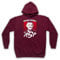 My Icon Art & Clothing Nathan Aspinall The Asp Darts Tribute English Player Erwachsenen Kapuzensweater, Burgund, Small