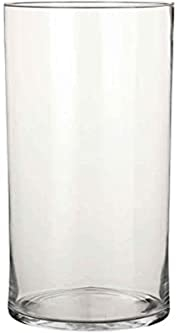 MICA Decorations Dani Vase - 19x19x55 cm - Glas - Transparent
