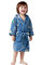 Taigood Kinder Bademantel Jungen Mädchen Hoodie Roben Kleinkind weichen Pyjamas Nachtwäsche- Gr. 4-5 Jahre, Mondlicht Raum