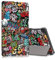 TOPCASE Case Compatible With Samsung Galaxy Tab A7 Lite 8.7 2021 SM-T220/SM-T225 Tablet Cover-Ultra Slim Lightweight Stand Magnetic Shell,Graffiti