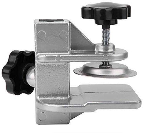 EVTSCAN Pet Grooming Table, Clamp Metal Dog Grooming Table Arm H Bar Clamp Holder Aid Accessory Hair Dryer Clamp Clip Holder(2.3 * 2.3cm)