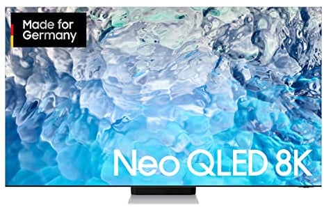 Samsung Neo QLED 8K QN900B 85 Zoll Fernseher (GQ85QN900BTXZG, Deutsches Modell), Quantum HDR 4000, Neural Quantum Prozessor 8K, Dolby Atmos, Smart TV [2022]