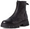 Tamaris Damen Klassische Stiefeletten, Frauen Stiefel,Wechselfußbett,uebergangsstiefel,uebergangsschuhe,Stiefel,Booties,Black Leather,40 EU