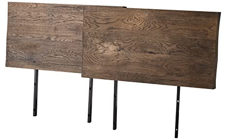 Riess Ambiente 2er Set Ansteckplatten WILD Oak - 50 cm - Smoke Finish Wildeiche Verlängerung Baumkante