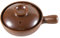 Zerodeko Sartén Con Tapa Olla Caliente De Barro Olla Pequeña Olla Caliente Eléctrica Olla De Estofado De Comida Ollas Con Tapa Cazuela De Ceramica Coreano Estufa Cerámica