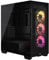 CORSAIR 3500X ARGB Mid-Tower ATX PC-Gehäuse - Gehärtetes Panorama-Glas - Umgekehrte Verbindung Motherboard-Kompatibel - 3X CORSAIR RS120 ARGB-Lüfter Enthalten - Schwarz