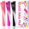 CANVALITE - Glass files for natural nails glass nail file glass nail files with case Double sided 1