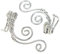 AOKWAWALIY 1 Paar Ungelochte Ohrclips Ohrringe Schmuck Dekor Clip-ohrringe Ohrclips Für Damen Helix-piercing-schmuck Gefälschte Ohrringe Nicht Durchstechender Ohrschmuck Kristall Silver
