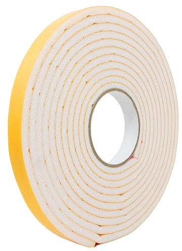 gws Dichtungsband selbstklebend 20 mm x 8 mm x 5,7 m - Abdichtband aus PE Schaumstoff für Türen und Fenster