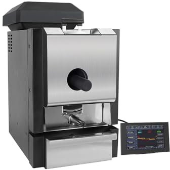 Second Generation Coffee Roaster, Dual Control System Professional Version, Professional Coffee Bean Roasting Machine with LCD Screen