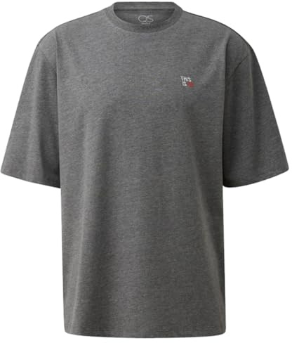 QS Herren Shirt 2180001 99W0 schwarz XXL