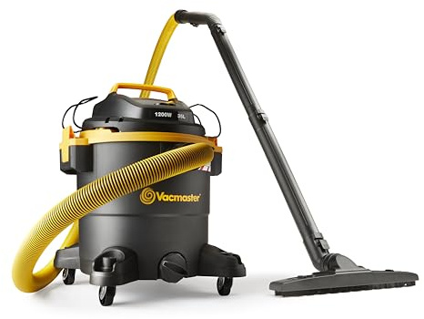 Vacmaster WD L35 Wet and Dry Vacuum Cleaner 35L, 240V L Class Dust Extractor with 1200W Motor, HEPA 13 Filter, SecureLock Accessories, Wide Floor Nozzle