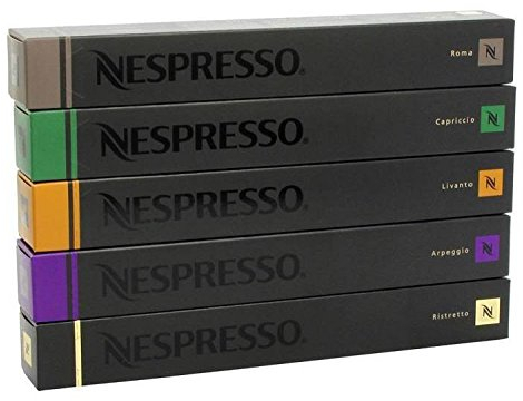 Nespresso Lot de 200 capsules pour Original Line