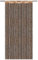 Arsvita Fadenvorhang Metallik-Optik mit Stangendurchzug, Türvorhang 140x250cm (Gold)