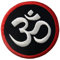 Buddhistisches Symbol Innerer Frieden Bestickter Aufnäher zum Aufbügeln/Annähen