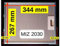 Metall-Fettfilter 345 x 265 (für Respekta MIZ 2030)
