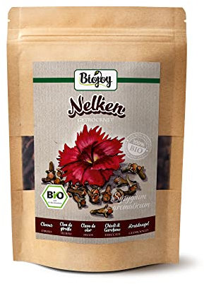 Biojoy Clou de girofle BIO (250 g), séché et entier, épice de clou de girofle (Syzygium aromaticum)