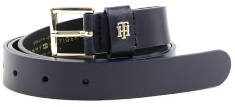 TOMMY HILFIGER Square Buckle Belt 2.5 W90 Desert Sky
