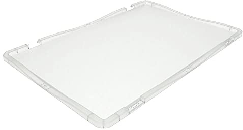 Karton EU Scharnierdeckel für Euroboxen 60x40 cm milchig Auflagedeckel lebensmittelecht Eurobehälter Transportbox Lagerbox Behälter Lagerkiste Stapelbox