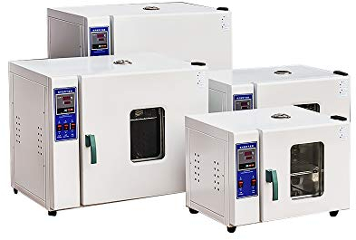 laboratorio Forno per asciugatura,Riscaldamento elettrico Termostato Forno ad asciugatura rapida in acciaio inossidabile, allarme temperatura e timer, componente industriale/essiccatore per alimenti