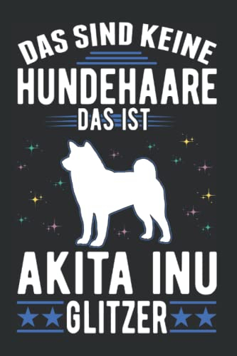 Akita Inu Tagesplaner: Akita Inu Glitzer / Kalender 2023 & 2024 / Wochenplaner Tagesplaner Planer / Planungsbuch To-Do-Liste / 6x9 Zoll / 100 ausfüllbare Seiten