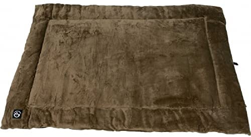 FARM-LAND Outdoor Hundedecke Velours Oliv 105 x 70 cm