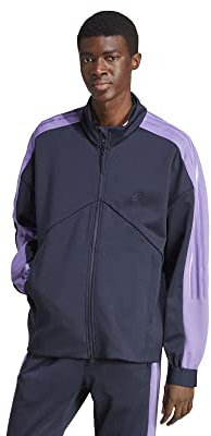 adidas Mens M Tiro Tt + Track Jacket Long Sleeve Sports Top Legend Ink L Navy