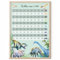 MeinBaby123® DIN A4 Zahlen 1-100 Kinderzimmer Poster | Zahlen von 1-100 Poster Lehrposter für Kinder | Lernposter Mathematik Grundschule | Zahlen lernen | Klassenzimmer Deko | (Dino A4)