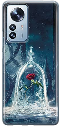 ERT GROUP Handyhülle für Xiaomi 12 / 12X Original und offiziell Lizenziertes Disney Muster Beauty and The Beast 002 optimal an die Form des Handy angepasst, hülle aus TPU