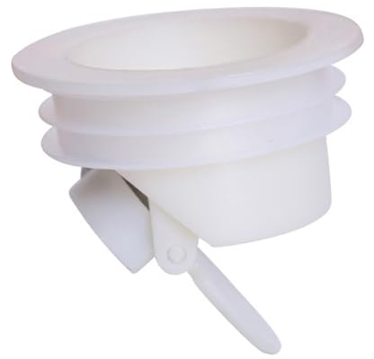 jojofuny 6 Pièces Clapet Anti-Retour pour Siphon De Sol Crépine De Sol Bouchon De Vidange Bouchon D'étanchéité Machine à Laver Vanne De Vidange Noyau Dégout Évier Blanche Noyau Interne