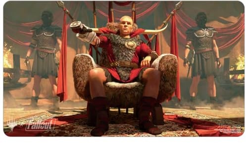 Ultra PRO - Tapete de juego Fallout - Caesar, Legion's Emperor - para Magic: The Gathering, edición limitada, coleccionables de mesa, suministros de accesorios esenciales para juegos