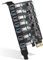 YABOANG Scheda di espansione da PCI-E a USB 3.0 a 7 porte (7X USB-A), scheda aggiuntiva PCI Express USB, convertitore hub USB3 interno per scheda host PC desktop Supporto Windows 10/8/7/XP e superiore