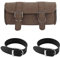 Borsa da sella universale per moto Borsa da viaggio in PU Borsa da forcella Borsa da sella Borsa da manubrio Borsa porta attrezzi Marrone stile vintage