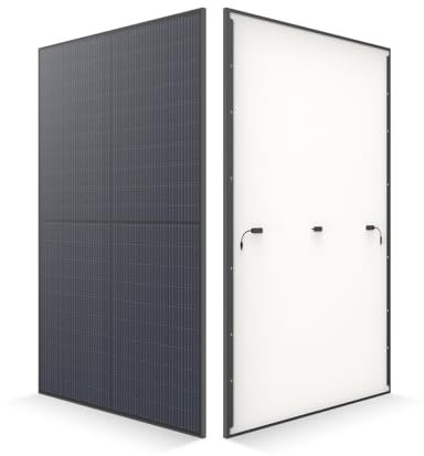 EF EcoFlow Panneau solaire rigide 450W*2, 23% de rendement,IP68 étanchéité, idéal pour capter l'énergie solaire, en réseau ou hors réseau, l’alimentation domestique et camping-cars