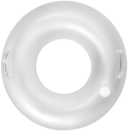 Hogvinnatil Schwimmringe Schwimmringe Schwimmring | Blow Up Beach Swim Float | Aufblasbares Licht für Erwachsene Schwimmring LED Schwimmring für den Einsatz des Sees ab ca