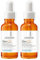 La Roche Doppelpack Pure Vitamin C12 Serum, Anti-Aging-Pflege mit 12% Vitamin C, Regenerierende Anti-Falten-Gesichtspflege, Straffend, aufhellend und antioxidativ, Gegen Pigmentflecken, 2 x 30 ml