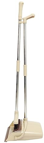 VALICLUD Stainless Steel Broom and Dustpan for Home Cleaning Useful Floor Cleaning Tool Gadget Material