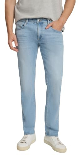 Cross Herren Jeans Damien Slim Fit E198-113 in Light Blue (DE/NL/SE/PL, Bundweite & Schrittlänge, 34, 32, Light Blue)