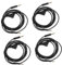 EXCEART 4 Piezas Cable de Reemplazo Auriculares Compatible con Cuerda de Audio de Conector y Uso