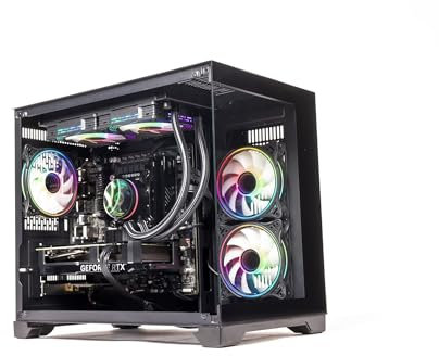 GTR Gaming PC | Intel Core i7-12700KF | RTX 5070 12GB | 32GB DDR4 3600MHz RAM | 1TB NVMe SSD | 600W 80+ Bronze PSU | ARGB Case | Windows 11 Home | Wi-Fi Ready