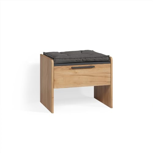 Livinity Esszimmerbank Tiberio, Sandeiche, 53.5 x 41.1 cm | mit 1 Schublade