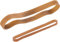 30 Stücke Gummibänder Mülleimer Bands Set Große Elastische Bänder für Büro Haus Lieferungen, 100 mal 5 mm, 160 mal 10 mm, Dunkelgelb