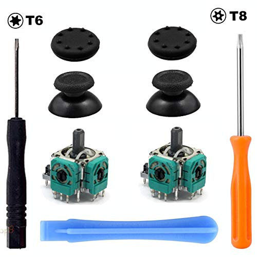 2x 3D Joystick Analog Thumbstick Grips Open Screwdriver for Xbox One Controller