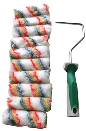 TrendLine Kleinrollerset Dispersionsfarben 11-teilig Ø 15mm Farbroller