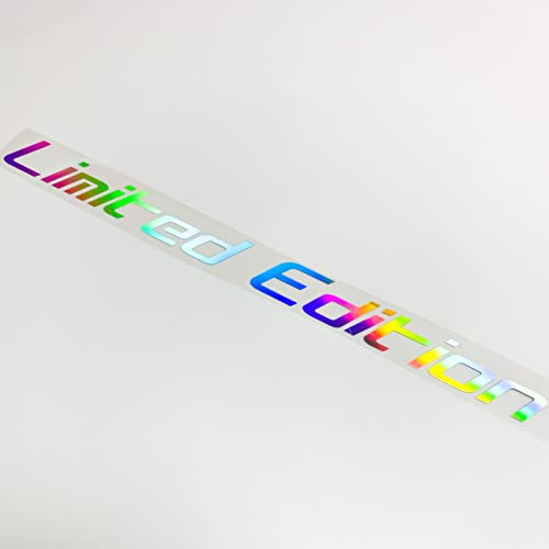 Auto Aufkleber Limited Edition Tuning Sticker New Hologramm Shiny Slick Oil Decal Carstyle Dub Low Static Lifestyle Performance