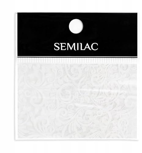 Semilac Nail fransfer foil 13 White Lace