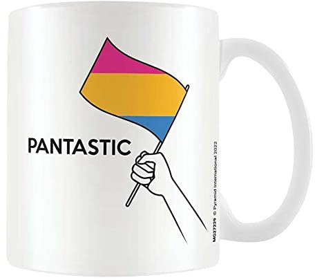 Pyramid International Pansexual Mug (One Size) (White)