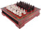 Peukerty checs en Bois Chinois en Terre Cuite Guerriers checs en Bois Do Sculpture ReSine Chessman NoL Anniversaire Premium: d'echecs pour 2 joueurs partir de 8 ans