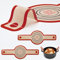 Silikon Brotschlinge Dutch Oven - Antihaft & Leicht zu Reinigen Wiederverwendbare Brotbackmatte Mit Extra Langen Griffen, Brotbackblech Liner 2 Braun Set für Übertragbaren
